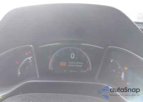 2019 Honda Civic Sport z USA, uszkodzony, nr VIN 2HGFC2F80KH541690